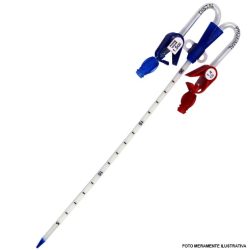 Cateter para Subclávia Duplo Lúmen para Hemodiálise Vias Curvas